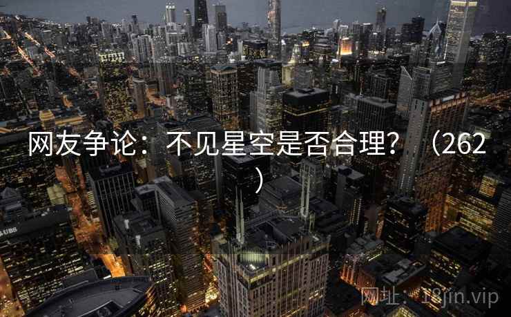 网友争论：不见星空是否合理？（262 ）